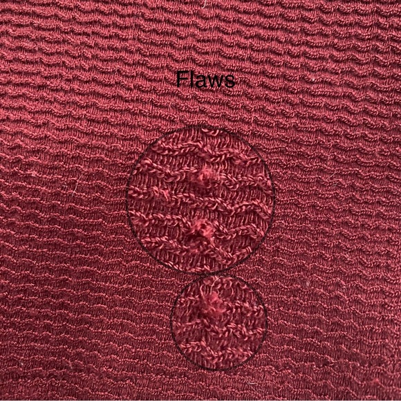 Gal Meets Glam Red Vino Kristen Puff Sleeve Fit And Flare Pocket Dress, Size 12 - Picture 12 of 16